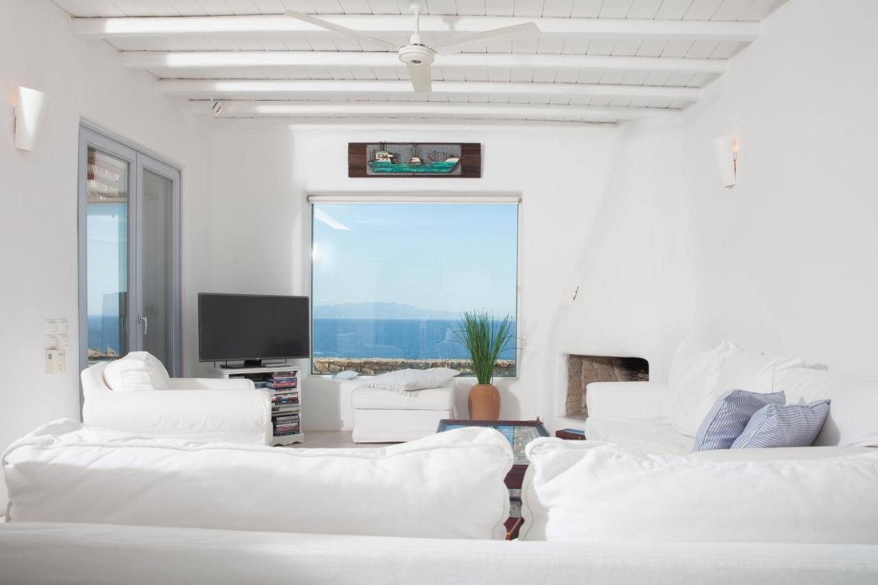3 Bedroom Cycladic Villa Lia Kalafatis Luaran gambar